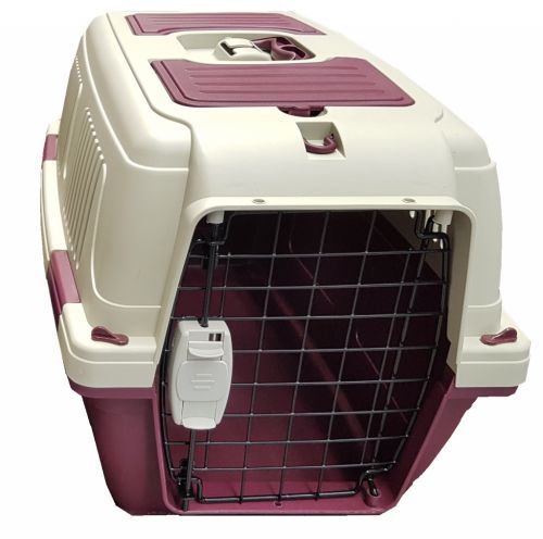 Plastic Pet Carrier Large 64cmx39cmx40cm upto 15kg